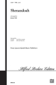 Shenandoah for male chorus (TTTBB) a cappella,  score (with piano for rehearsal only)