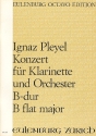 Konzert B-Dur Nr.2 fr Klarinette und Orchester Partitur