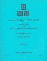 Menuet G major from A.M. Bach Notebook for tuba and piano