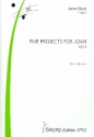 5 Projects for Joan for cello solo