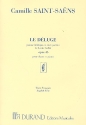 Le deluge op.45 partition chant et piano  (en/fr)