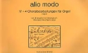 Alio Modo 17 und 4 Choralbearbeitungen zum EG Rheinland/ Westfalen/Lippe fr Orgel
