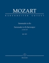 Serenade Es-Dur KV375 für Bläser Studienpartitur (Fassung für Sextett und Oktett)