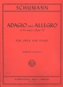 Adagio and Allegro a flat major op.70 for oboe and piano
