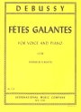 Fetes galantes vol.1 for low voice and piano (fr)