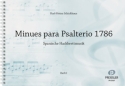Spanische Hackbrettmusik Band 1 minues para psalterio 1786