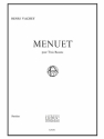 MENUET POUR 3 BASSONS PARTITION