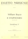 Sinfonie D-Dur Nr.5 fr Orchester Stimmensatz (Streicher 4-3-2-2-1)