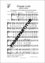 CHIQUITA LINDA f�r M�nnerchor mit Klavier (oder Rhythmusgruppe) Klavierpartitur