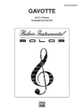 Gavotte for flute quartet score and parts