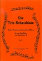 Die Trio-Schatzkiste Band 1 fr 2 Flten und Klarinette in B Heitere Kammermusik, Lieder, Tnze
