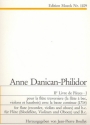 Deuxime livre de pices Teil 1 fr Flte (Blockflte / Violine / Oboe) und Bc