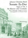 Sonate Es-Dur op.17,3 fr Klavier (Cembalo)