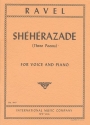 Sheherazade 3 poems for voice and piano (fr)