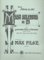 Missa Solemnis D-Dur op.106 fr gem Chor und Orgel (Orchester) Partitur (la)