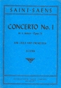 Concerto a minor op.33 no.1 for cello and orchestra study score