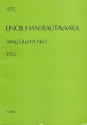 String Quartet no.1 score (1952) 