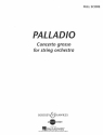 Palladio fr Streichorchester Partitur