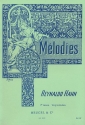 Melodies vol.1 20 melodies pour chant et piano (fr)