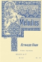 Mlodies vol.2 20 melodies pour chant et piano (fr)