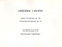 2 Nocturnes op.48 et Polonaise-Fantaisie op.61 pour piano autographe en facsimile