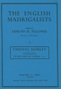 The English Madrigalists Vol.3 Canzonets to 5 and 6 voices score