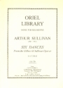 6 Dances from the Gilbert and Sullivan Operas for 5 recorders (SATT(B)B), score and parts