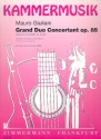 Grand Duo concertant A-Dur op.85 fr Flte (Violine) und Gitarre