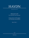 Konzert D-Dur Hob.VIIB:2  fr Violoncello und Orchester Studienpartitur