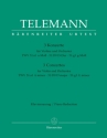 3 Konzerte a-Moll, D-Dur, g-Moll fr Violine und Orchester  fr Violine und Klavier