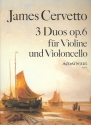 3 Duos op.6 fr Violine und Violoncello,  Stimmen