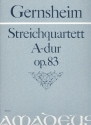 Streichquartett A-Dur op.83 Stimmen