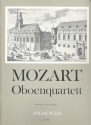 Quartett F-Dur KV370 fr Oboe und Streichtrio Partitur und Stimmen