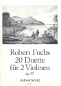 20 Duette op.55 fr 2 Violinen Spielpartitur