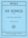 65 Songs for low voice and piano (dt/en)