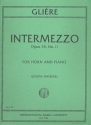 Intermezzo op.35,11 for horn in F and piano