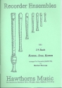 Komm Jesu komm Motet for 5 recorders (SSATB) score and parts