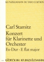 Konzert Es-Dur fr Klarinette und Orchester Partitur
