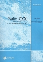 Psalmus CXX for mixed chorus score (la)
