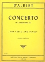 Concerto C major op.20 for cello and piano
