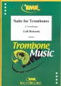 Suite for trombones for 4 trombones score and parts