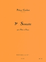 Sonate no.3 pour flte et piano