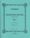 The Moravian Brass Duet Book vol.1 for 2 trumpets (horns) score