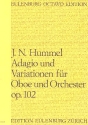 Adagio und Variationen op.102 für Oboe und Orchester Partitur