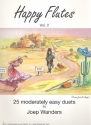 Happy Flutes vol.2 25 moderately easy duets for flutes score