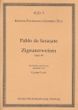 Zigeunerweisen op.20 fr Violine und Gitarre Partitur und Stimmen