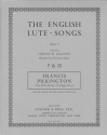 The first Booke of Songs (1605) for voice, lute and bc
