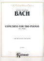 Concerto c minor for 2 pianos 4 hands