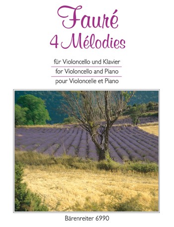 4 Melodies fr Violoncello und Klavier