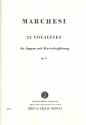 24 vocalises op.3 fr Sopran mit Klavierbegleitung